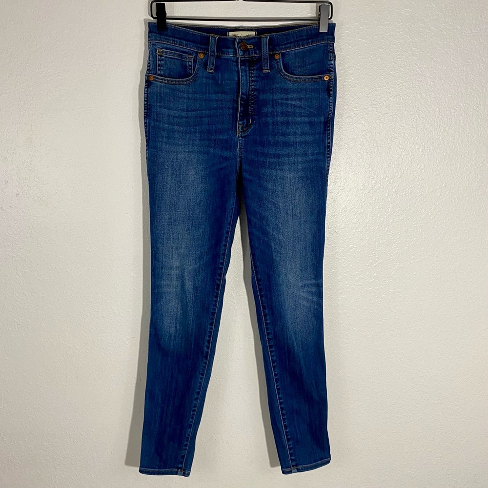 Madewell 10” High-Rise Skinny Blue Jeans Size 28